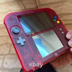 2Ds Main Body Pokemon Red Clear Limited Charizard used very good condition f/s