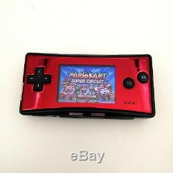5 colors GBM Nintendo Game Boy Micro Console Tested Good Condition -Used