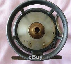 A Fine Vintage Hardy Perfect 4 Salmon Fly Reel 1912 Check System Good Condition
