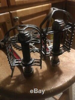 Antique/vintage BSA Bicycle Pedals And Crank System in Very Good Condition