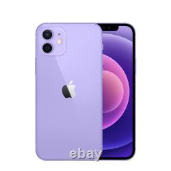 Apple iPhone 12 64GB Fully Unlocked Purple/Blue Very Good Condition
