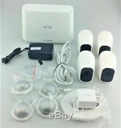 Arlo Pro 2 Indoor/Outdoor Security Camera System 4 Pack Good Shape