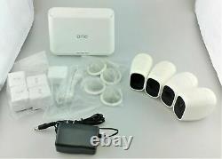 Arlo Pro 2 Indoor/Outdoor Security Camera System 4 Pack Good Shape