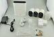 Arlo Ultra 4k Uhd 3 Camera Indoor/outdoor Security System White Good Shape