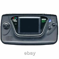 Authentic Refurbished Sega Game Gear (Black) withAC Adapter