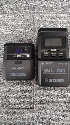 BOSS WL-60 Guitar Wireless System Pre-owned from Japan in Good Condition