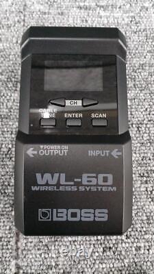 BOSS WL-60 Guitar Wireless System Pre-owned from Japan in Good Condition