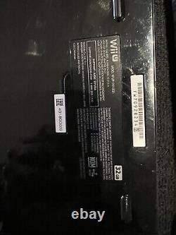 Black 32Gb Nintendo Wii U Console Bundle (with 3 Games), Good Condition