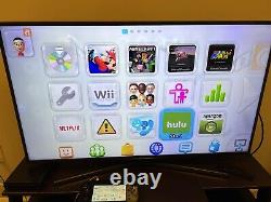 Black 32Gb Nintendo Wii U Console Bundle (with 4 Downloaded Games), Good Condition