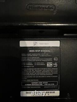 Black 32Gb Nintendo Wii U Console Bundle (with 4 Games), Good condition