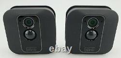 Blink XT2 Outdoor/Indoor Wire Free HD Security 2 Camera System In Box Good Shape