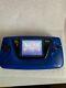 Blue Sega Game Gear Console + 1 Games Good Conditions /tested On Dc Battery