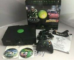 Boxed Original XBOX Limited Edition Very Good Condition with 10 games