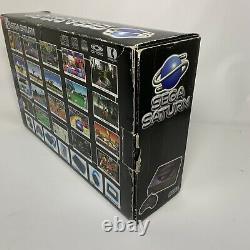 Boxed Sega Saturn Console Mk 2 VERY GOOD CONDITION! Full Set Up