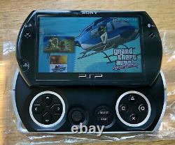 Boxed Sony Playstation PSP Go! Console (Black) Good Condition + Box Protector