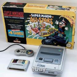 Boxed Super Nintendo Snes, Mario Allstars, Good Condition