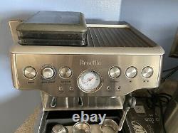 Breville BES860XL the Barista Express Espresso Machine Good Condition, Working