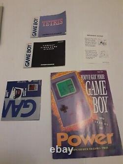 COMPLETE Original NES Nintendo Game Boy Handheld Console Box CIB Good Shape
