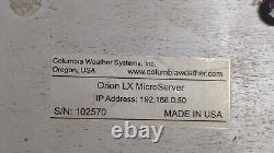 Columbia Weather Systems Orion LX Weather Microserver Good Condition