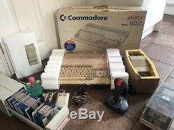 Commodore Amiga A500 Computer System Rare Vintage Boxed In Good Condition