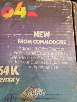 Comodore 64 C Computer IN BOX good condition. 2 games withmanual and org. Box, 1 so