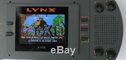 Console ATARI LYNX I 1 LCD Screen MOD (McWill) VGA OUTPUT VERY GOOD CONDITION