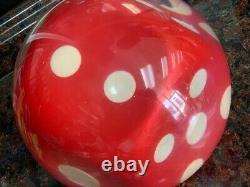 DICE BOWLING BALL 15lbs Very Good Condition, Low Games, VERY RARE, IT SYSTEM