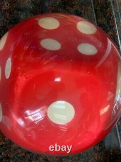 DICE BOWLING BALL 15lbs Very Good Condition, Low Games, VERY RARE, IT SYSTEM