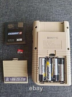 DMG-01 Gameboy with Everdrive GB X5 & 8gb MicroSD, Good Condition