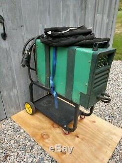 ESAB L-TEC PCM-1000i Plasma Cutter Cutting Torch System Good Condition and Cart