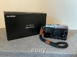 FUJIFILM X-E3 Systemkamera, in OVP, sehr guter Zustand, very good condition, A++