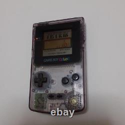 Game Boy Color + 10 software set Value good condition
