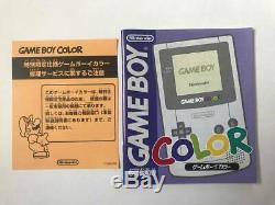 Game Boy Color Pokemon Center 3 years Anniversary Console with BOX Good condition