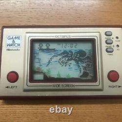 Game and Watch -JUDGE / OCTOPU and so on SET- Good Working Condition from JAPAN