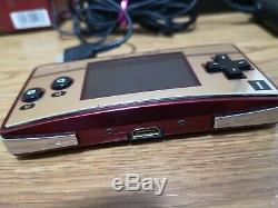 GameBoy Micro Famicom Game Boy JAPAN GOOD condition + BOX + 1 game included