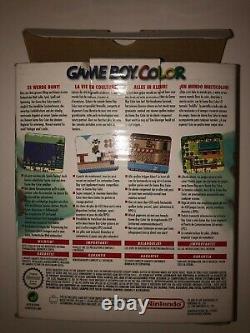 Gameboy Color Teal Color In Box In pretty good shape over all