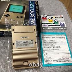 Gameboy Light Gold Console Japan Good CONDITION