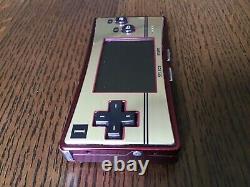 Gameboy Micro Famicom Edition console Nintendo Japan very good condition GBM-04