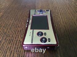 Gameboy Micro Famicom Edition console Nintendo Japan very good condition GBM-04