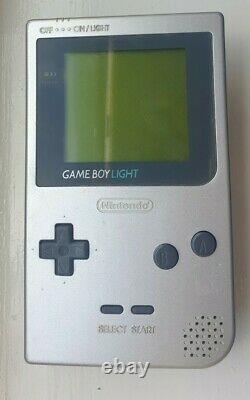 Gameboy light Silver MGB-101 very good condition