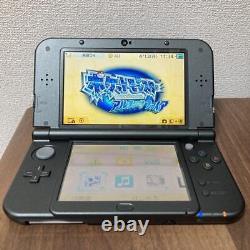 Good Condition Nintendo 3DS LL Black with Pokemon Alpha Sapphire