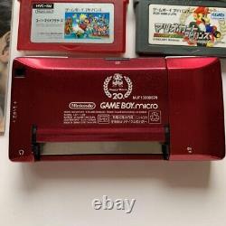 Good Condition Nintendo Gameboy Micro Famicom Color Japan 2 boxes