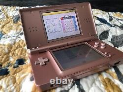 Good Condition Used Nintendo DS Lite Pink with Hard Shell case and Charger