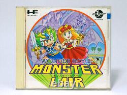 Good condition Monster Lair Wonder Boy III PC Engine PCE NEC HE Japan JP