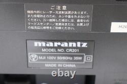 Good condition marantz CR201 CD player personal CD system black