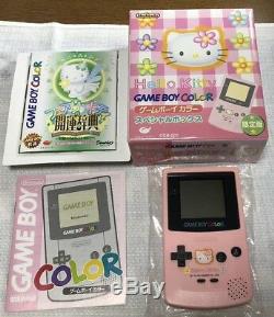 HELLO KITTY GBC GAMEBOY COLORSpecial Box GOOD CONDITION BOXED