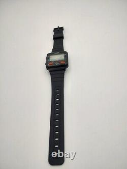 Heli Fighter Digital Watch Game CASIO 498 GH-16 Good Condition 1985