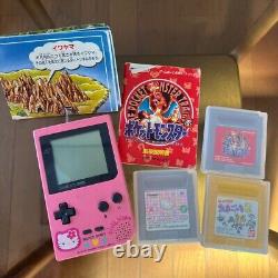 Hello Kitty Game Boy Pocket Limited Edition Good Condition tested working