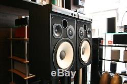 JBL 4312XP Speaker System Pair Black Good Condition Free Shipping d683