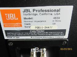 JBL ScreenArray 4632 3 Way Tri Amplified Cinema Loudspeaker System Good Shape